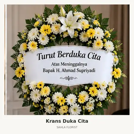 Krans Bunga Duka Bogor Barat